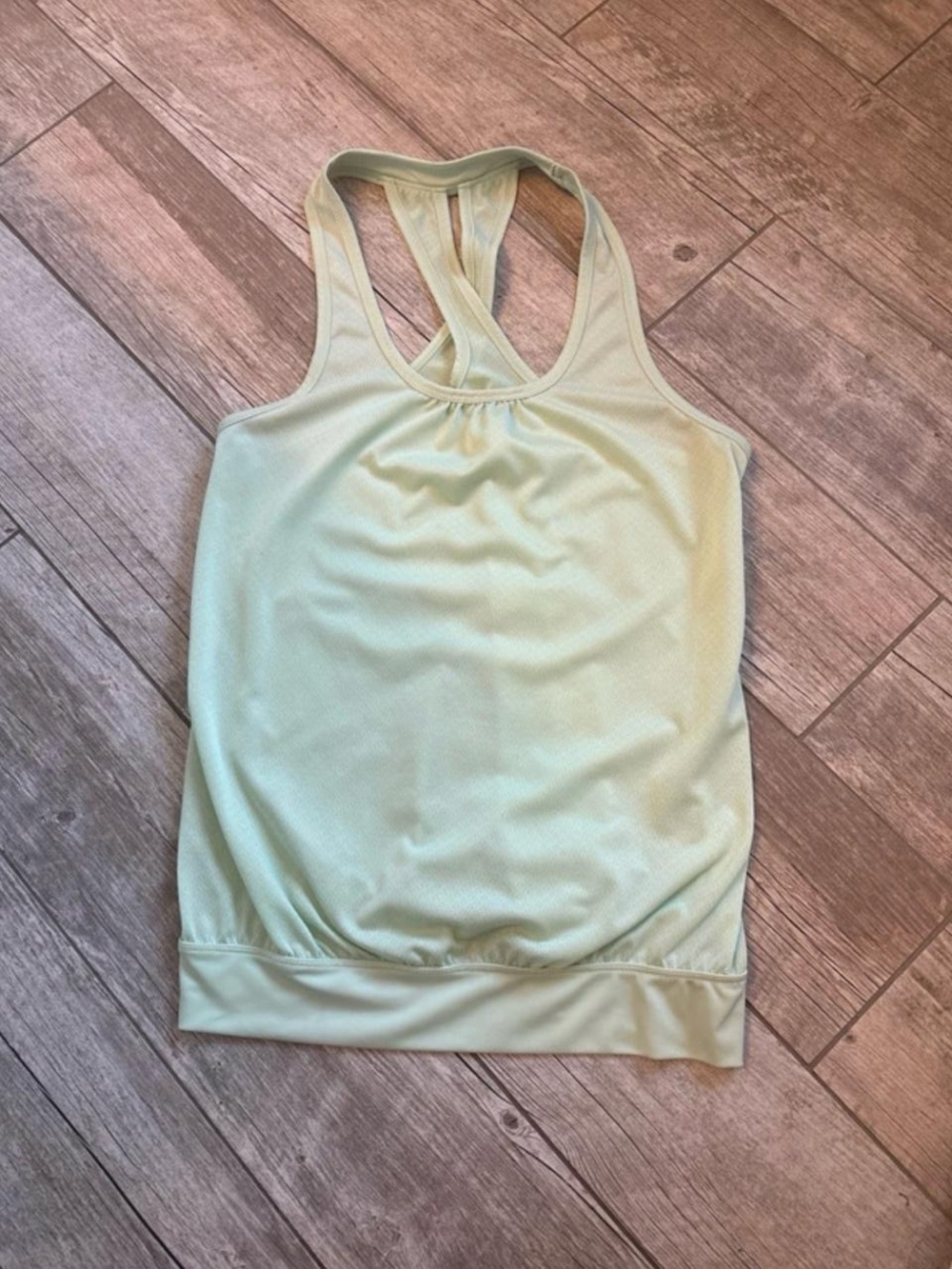 Jockey Pale Mint Racerback Tank Top